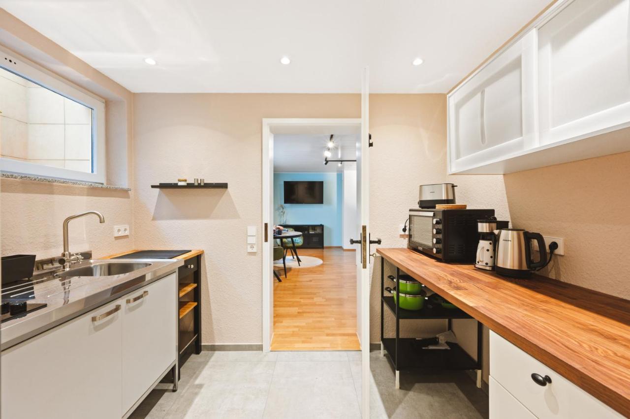 1Br 2Beds - Kleiner Privater Innenhof- Barrierefrei! -Frisch Saniert - Mozart Eins Bietigheim-Bissingen Bagian luar foto