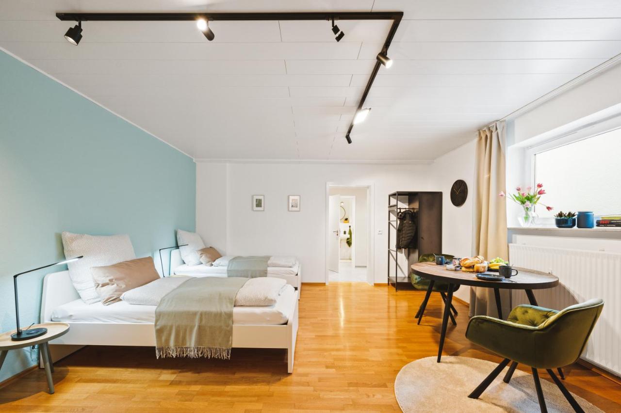 1Br 2Beds - Kleiner Privater Innenhof- Barrierefrei! -Frisch Saniert - Mozart Eins Bietigheim-Bissingen Bagian luar foto