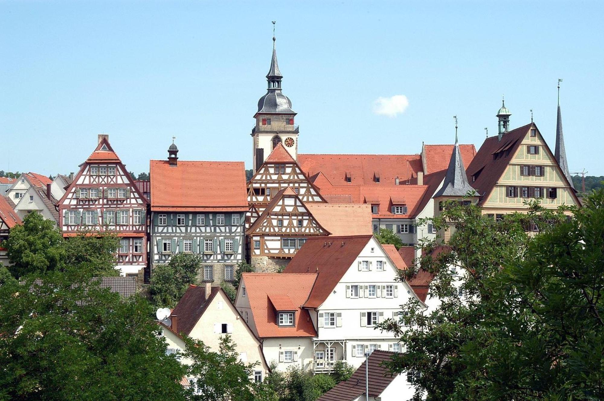 1Br 2Beds - Kleiner Privater Innenhof- Barrierefrei! -Frisch Saniert - Mozart Eins Bietigheim-Bissingen Bagian luar foto